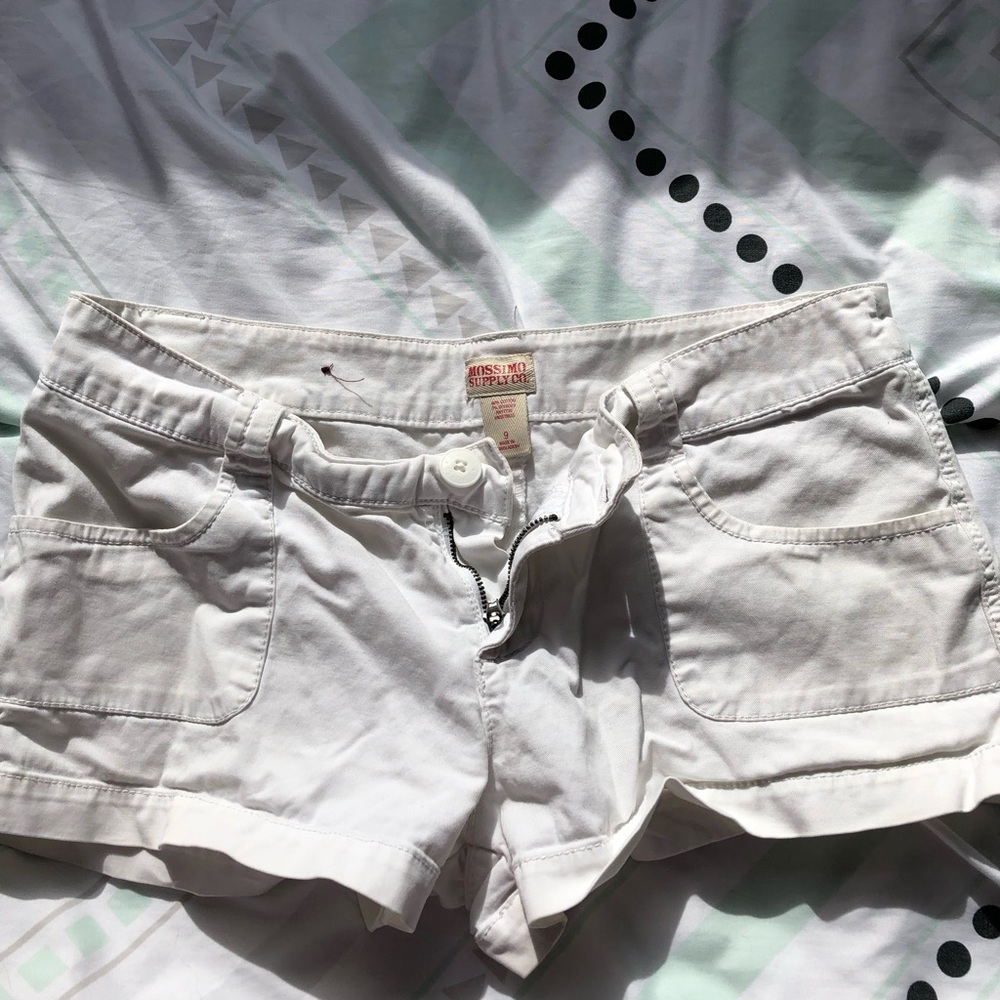 White shorts